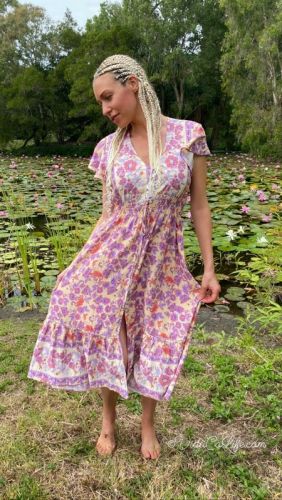 Pastel Princess dress - Beautiful Floral Pattern